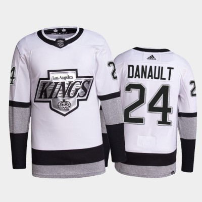 Adidas Los Angeles Kings #24 Phillip Danault Men's 2021-22 Alternate Authentic NHL Jersey - White Men's